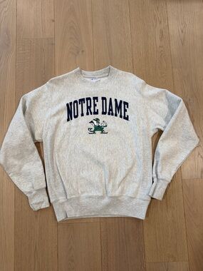 Champion Notre Dame Crewneck Sweatshirt Size Men’s Medium